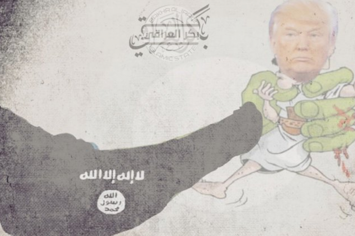 Posters of IS affiliated groups. Oct 2019